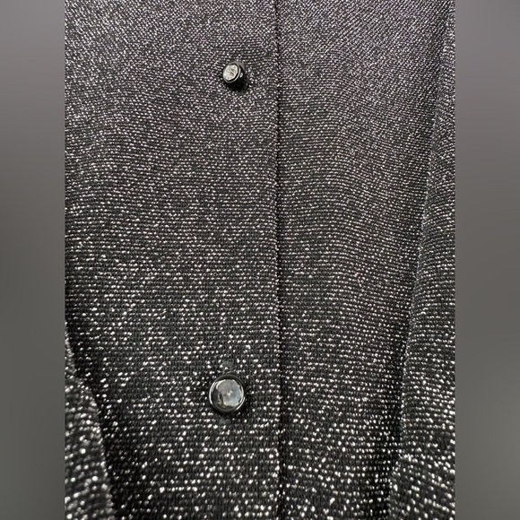 Vintage Karen Kane Metallic Stretchy Two Piece Set Tank Top and Cardigan XL/L - Picture 10 of 17